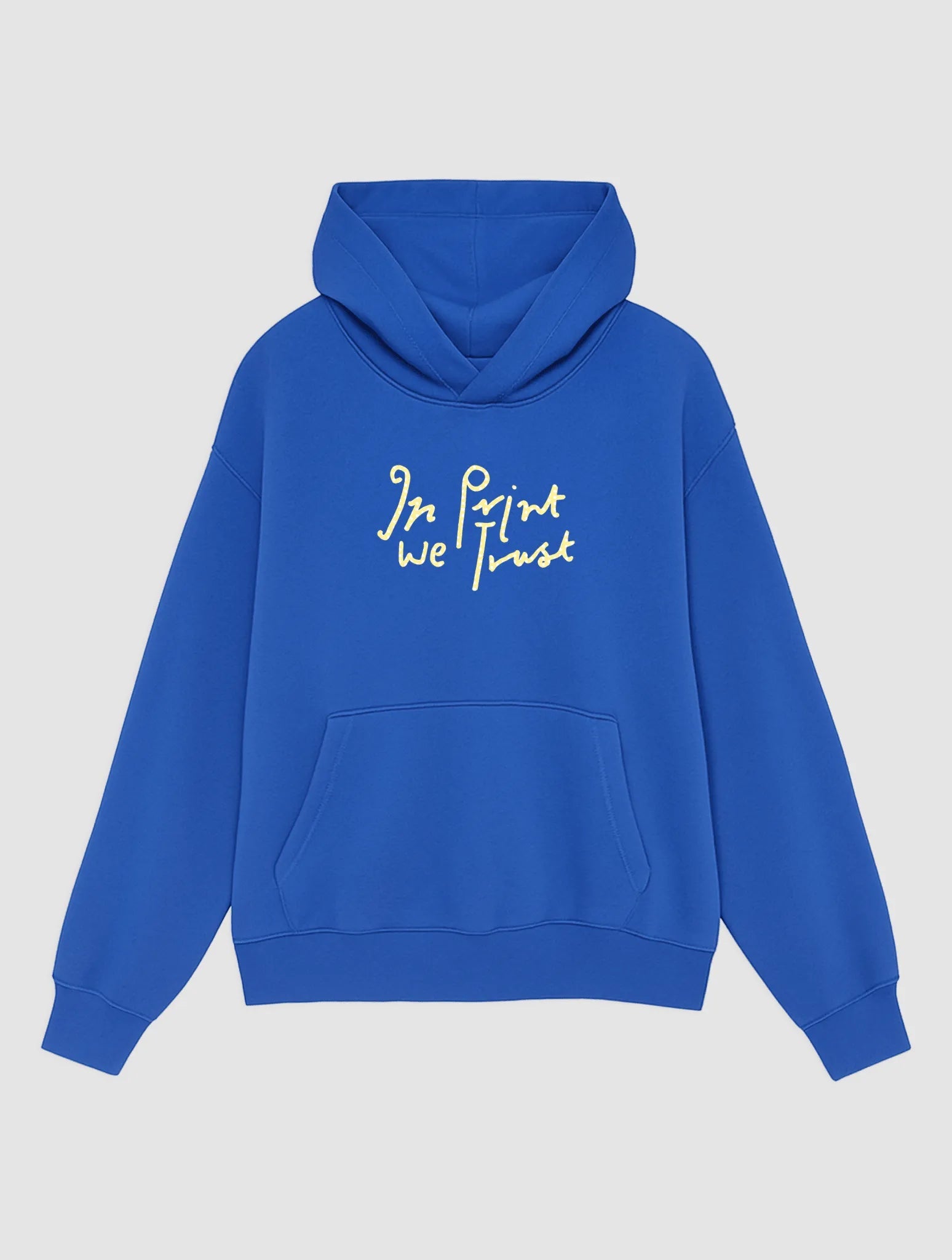 starstruck blue hoodie - In Print We Trust