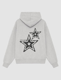 starstruck grey hoodie - In Print We Trust