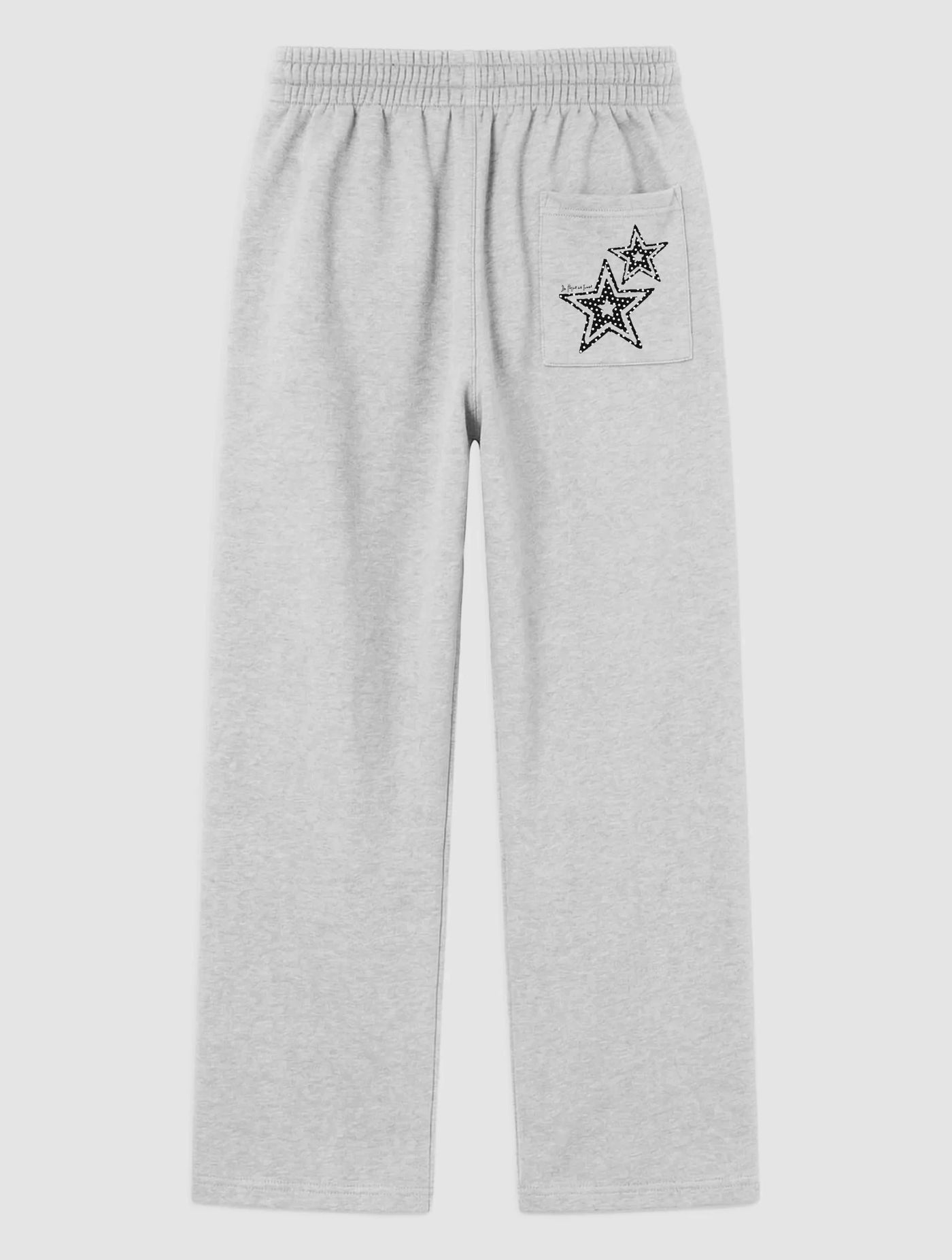starstruck grey sweatpants - In Print We Trust