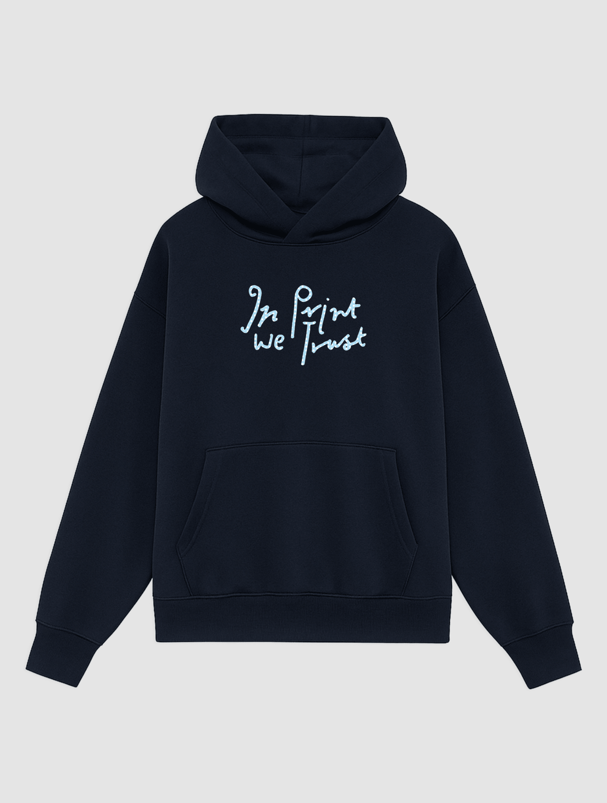 starstruck navy hoodie - In Print We Trust