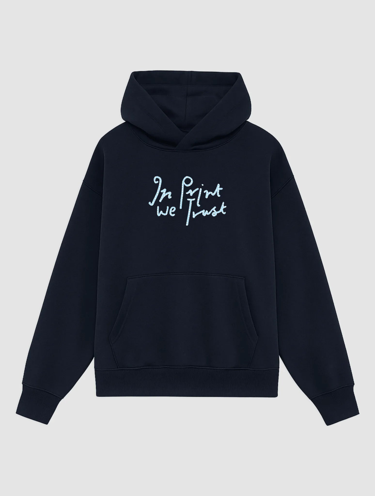 starstruck navy hoodie - In Print We Trust