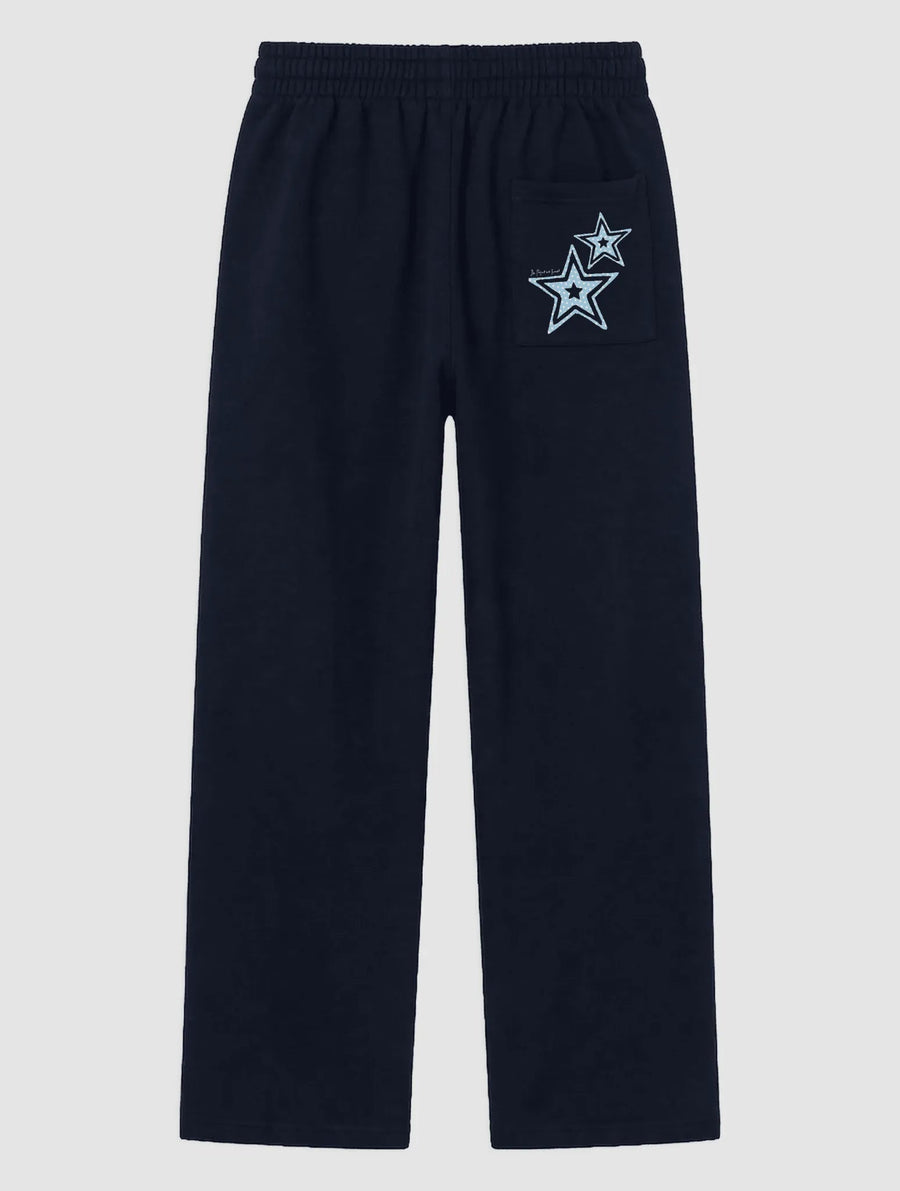 starstruck navy sweatpants - In Print We Trust