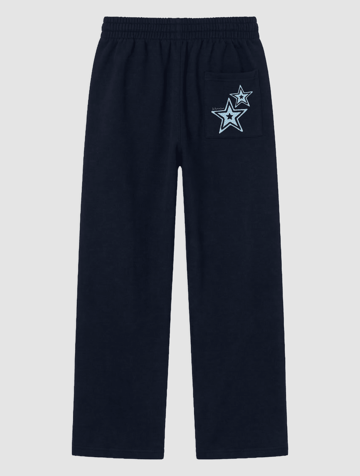 starstruck navy sweatpants - In Print We Trust