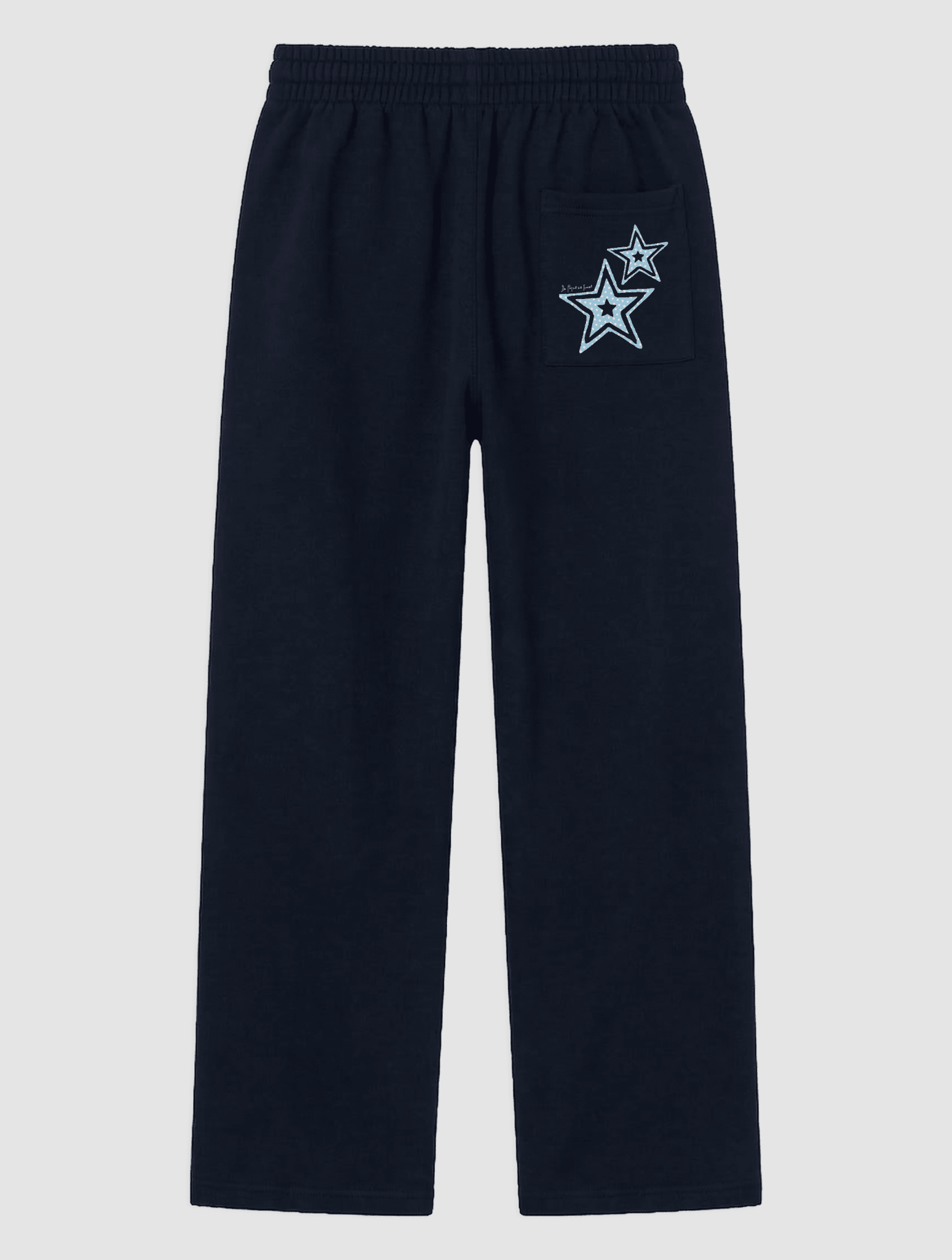 starstruck navy sweatpants - In Print We Trust