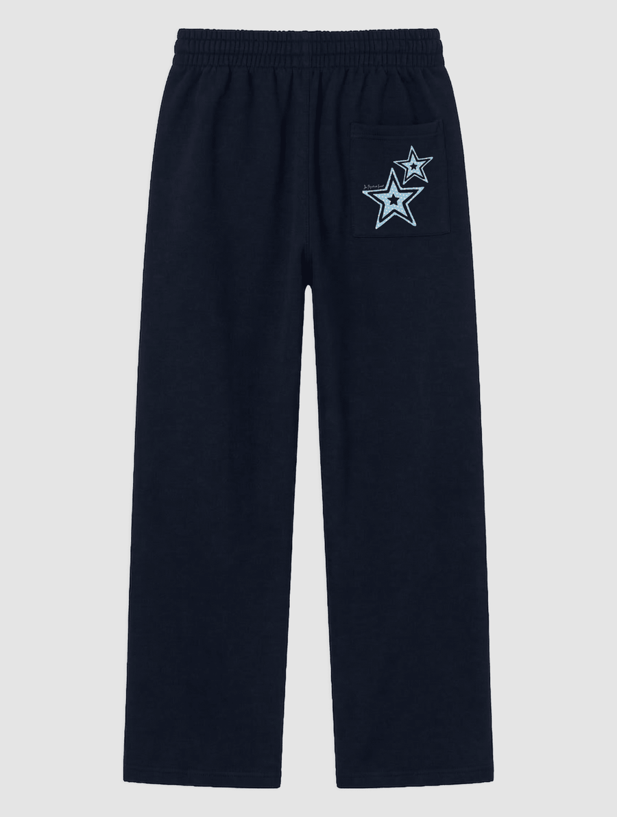 starstruck navy sweatpants - In Print We Trust