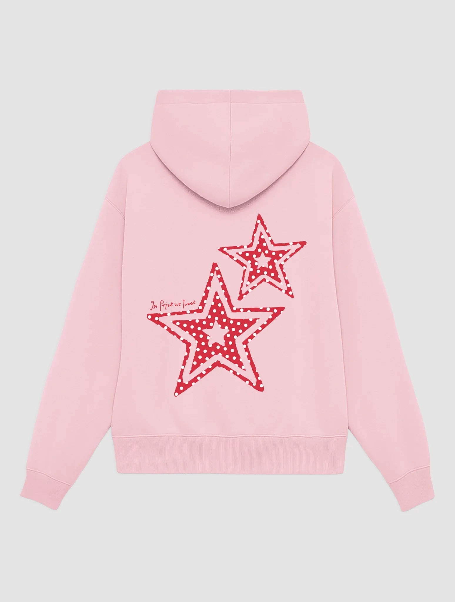 starstruck pink hoodie - In Print We Trust