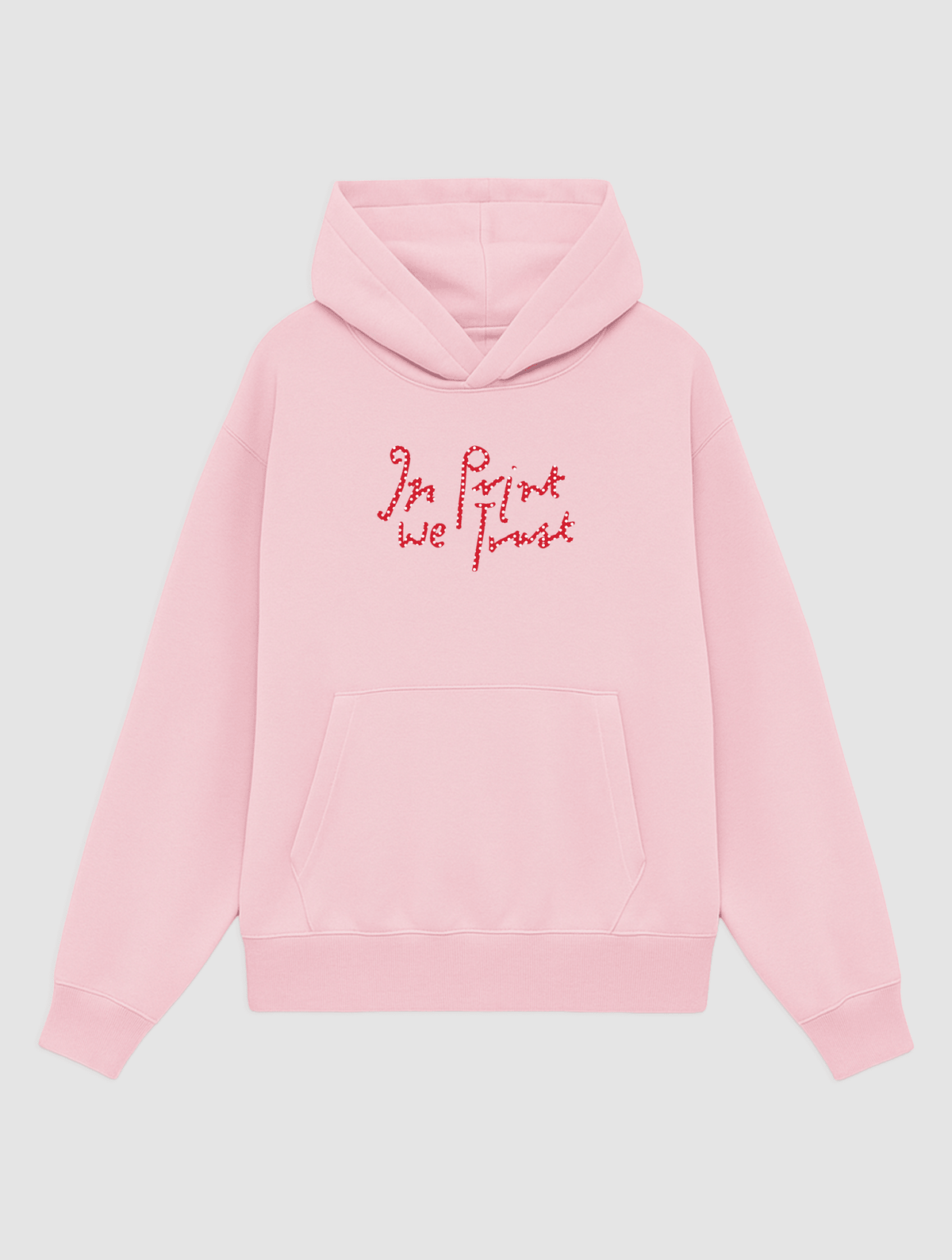 starstruck pink hoodie - In Print We Trust