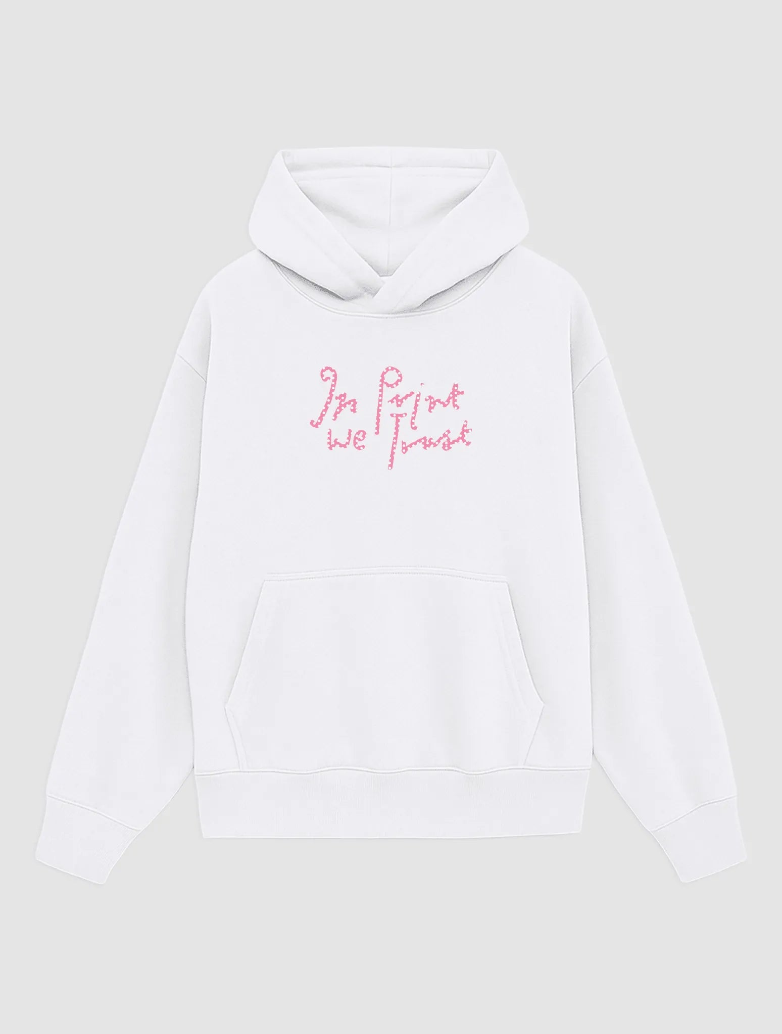 starstruck white hoodie - In Print We Trust