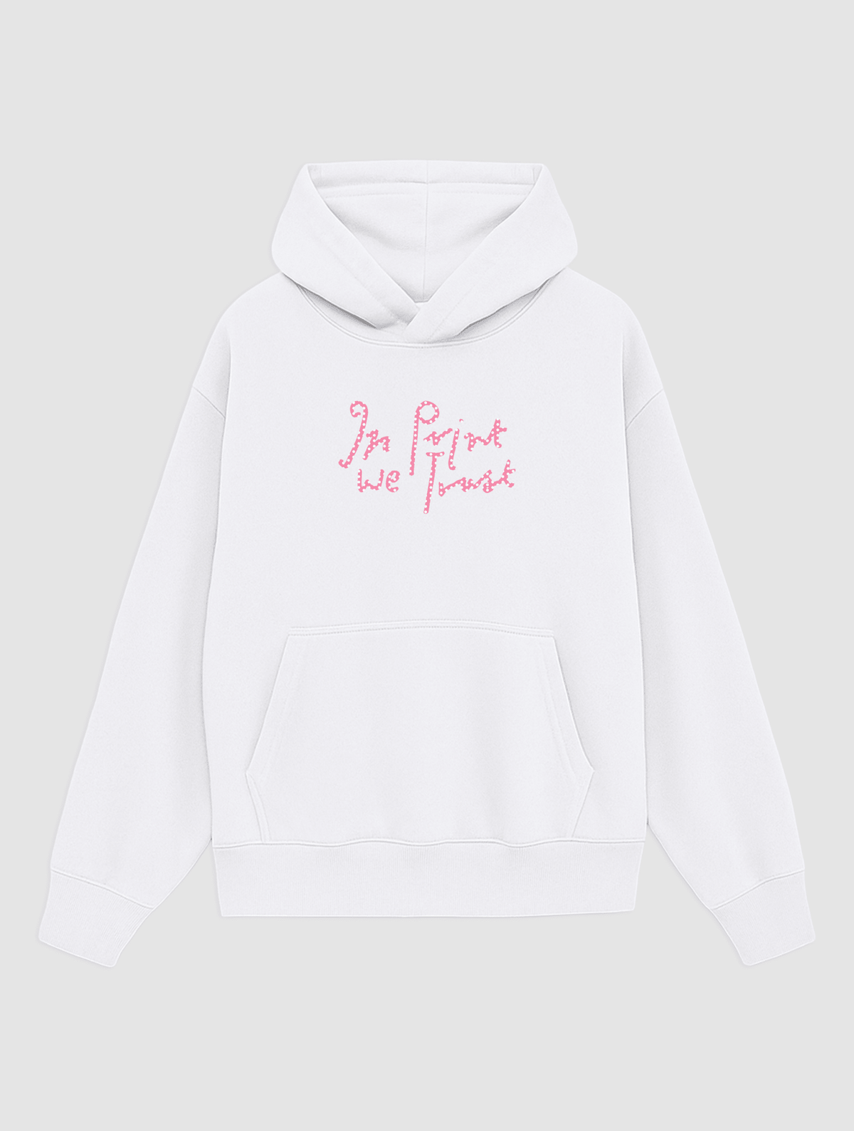 starstruck white hoodie - In Print We Trust