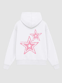 starstruck white hoodie - In Print We Trust