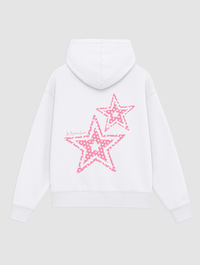 starstruck white hoodie - In Print We Trust