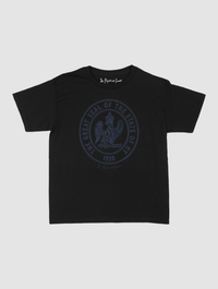 state of NY baby tee - In Print We Trust