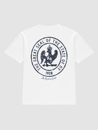 state of ny heavyweight tee - In Print We Trust