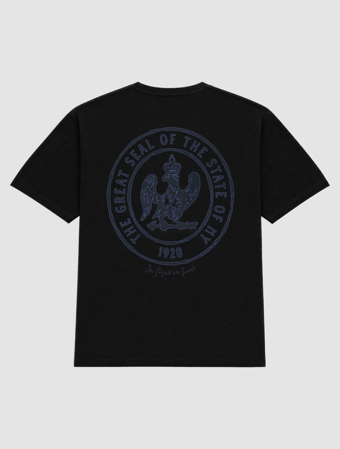 state of ny heavyweight tee - In Print We Trust