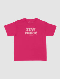 stay weird baby tee - In Print We Trust