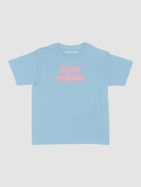 stay weird baby tee - In Print We Trust