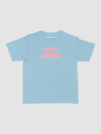 stay weird baby tee