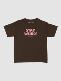 stay weird baby tee