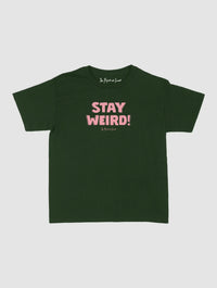 stay weird baby tee
