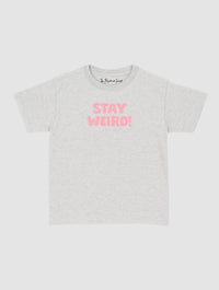 stay weird baby tee