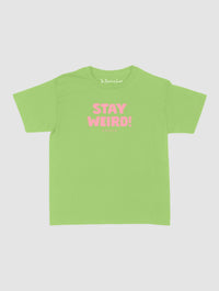 stay weird baby tee