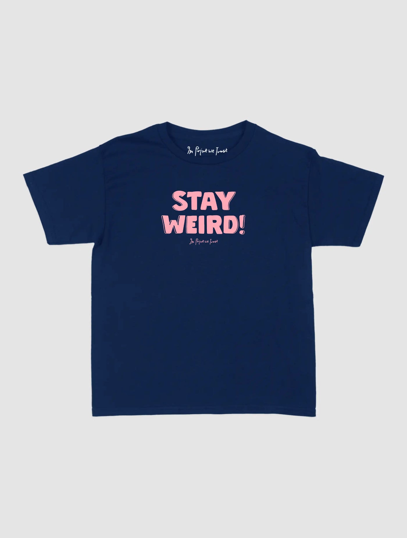 stay weird baby tee