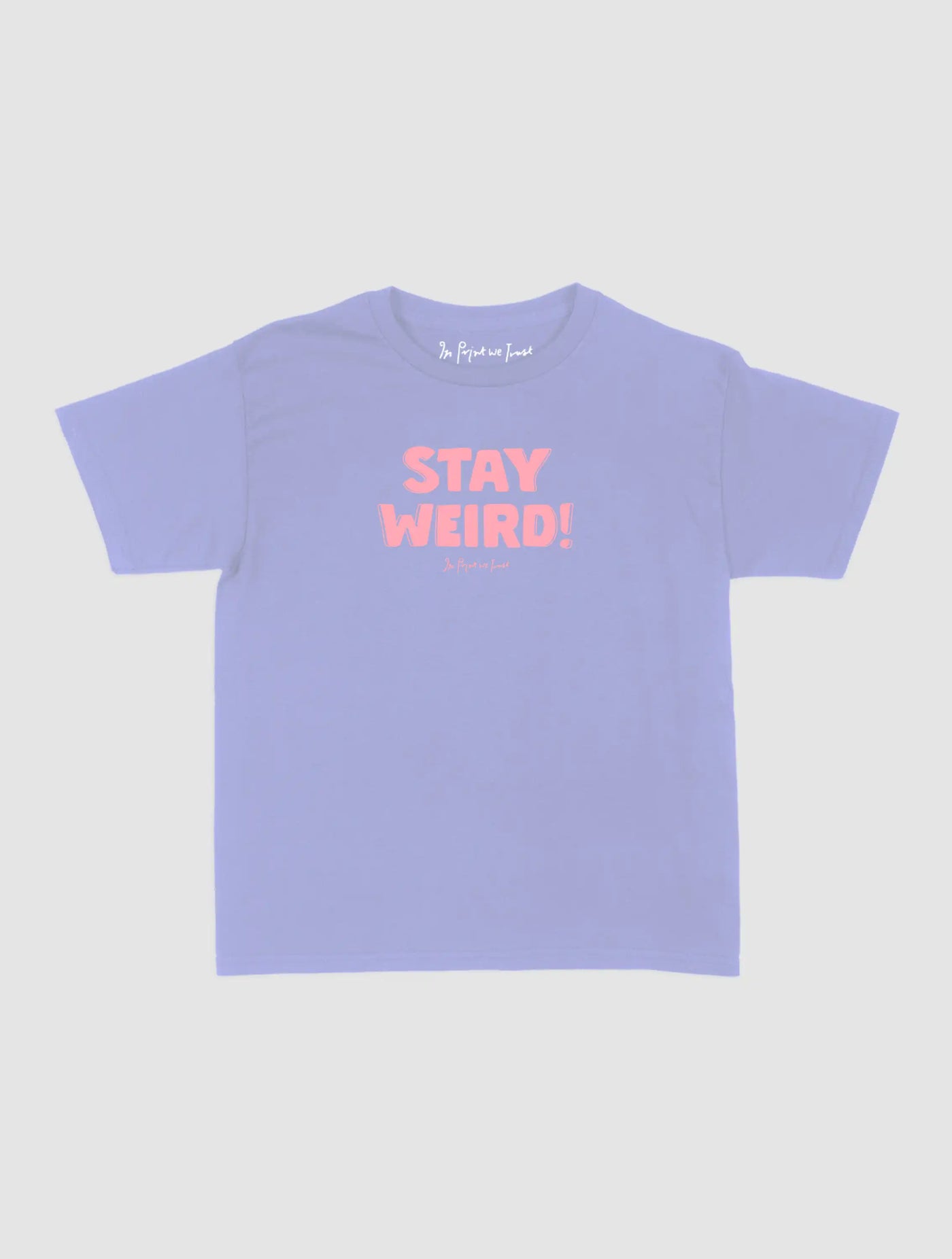 stay weird baby tee