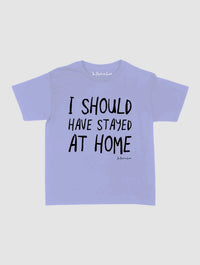 stayed at home baby tee - In Print We Trust