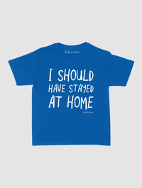 stayed at home baby tee - In Print We Trust