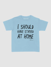 stayed at home baby tee - In Print We Trust