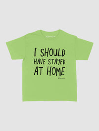 stayed at home baby tee - In Print We Trust