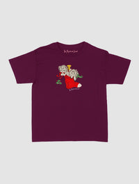 stocking baby tee - In Print We Trust