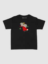 stocking baby tee - In Print We Trust