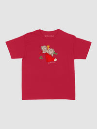 stocking baby tee - In Print We Trust