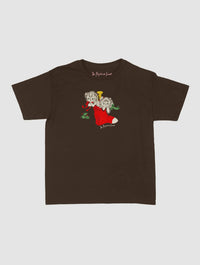 stocking baby tee - In Print We Trust
