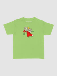 stocking baby tee - In Print We Trust