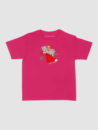 stocking baby tee - In Print We Trust