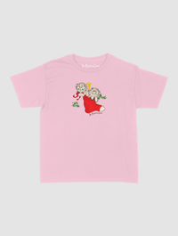 stocking baby tee - In Print We Trust