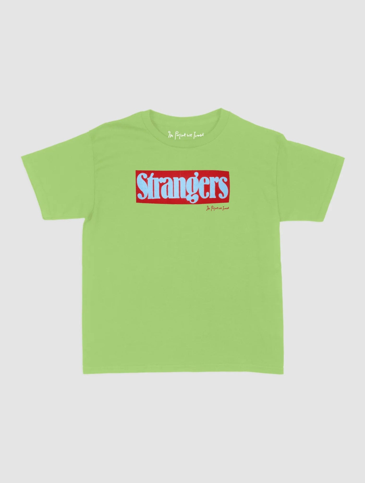 strangers baby tee - In Print We Trust