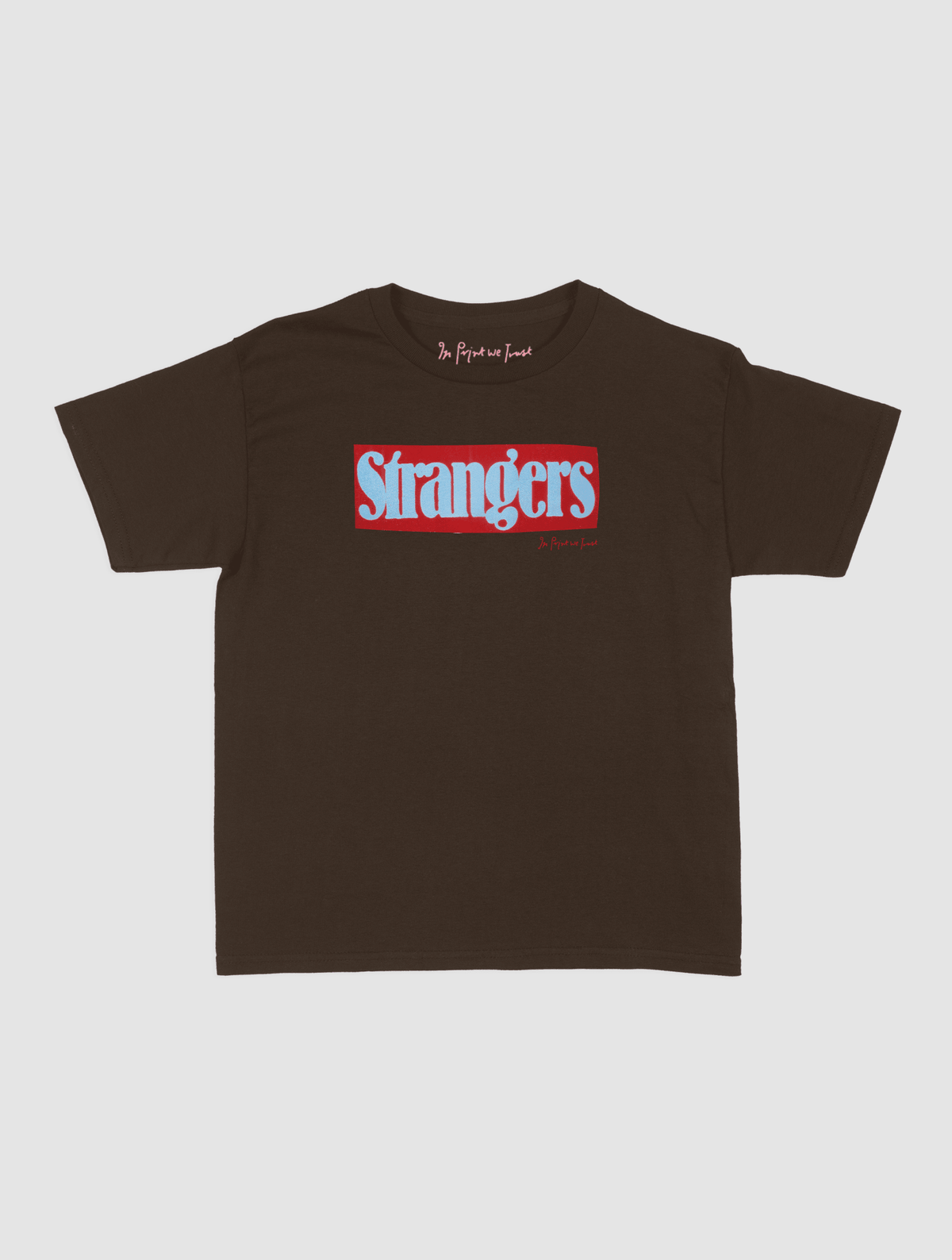 strangers baby tee - In Print We Trust