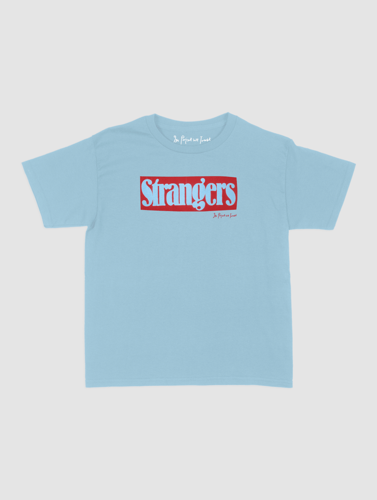 strangers baby tee - In Print We Trust