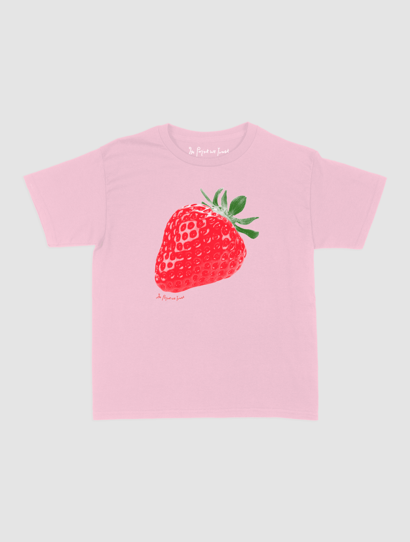 strawberry fields baby tee - In Print We Trust