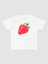 strawberry fields baby tee - In Print We Trust