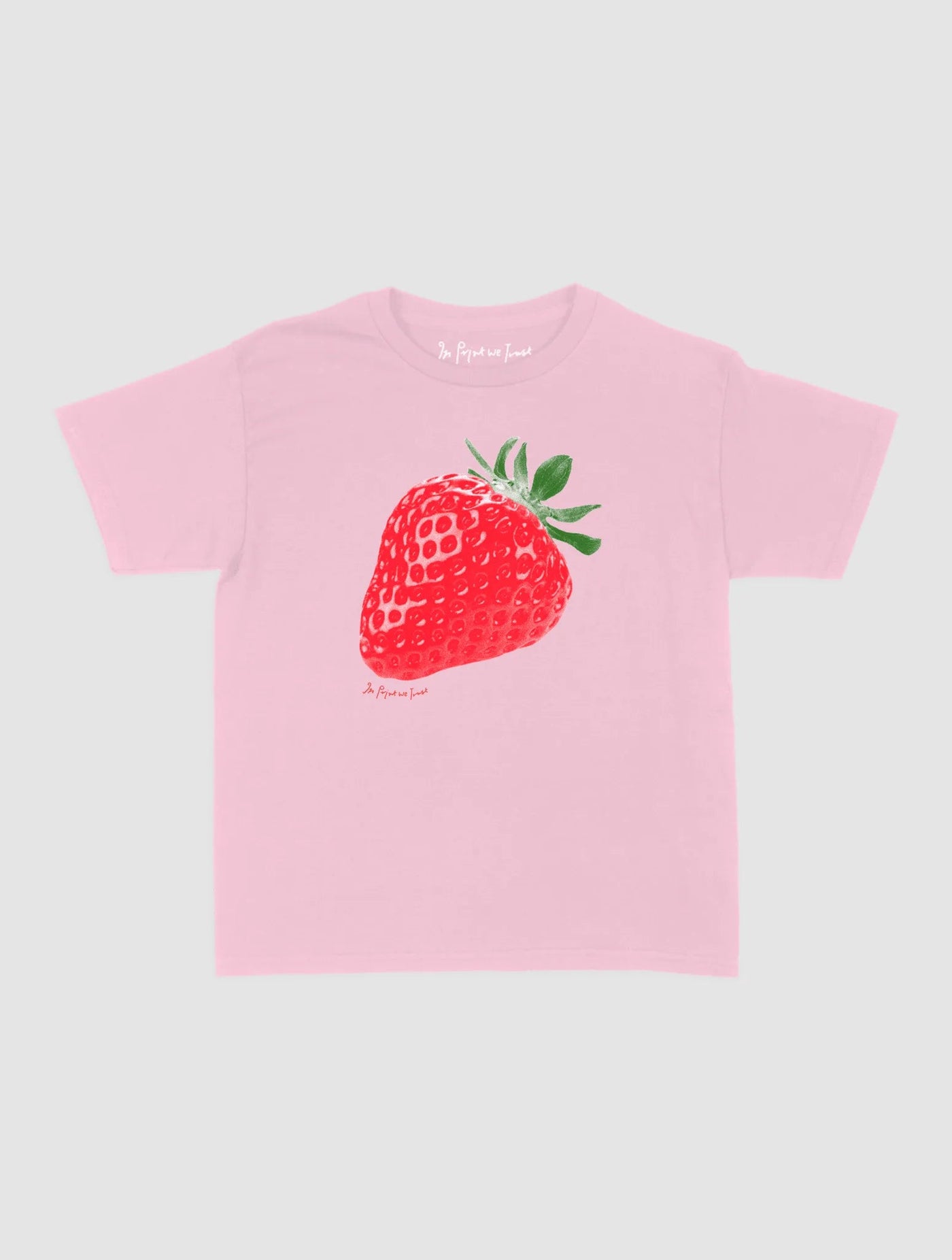 strawberry fields baby tee - In Print We Trust