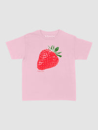 strawberry fields baby tee - In Print We Trust