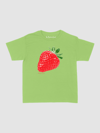 strawberry fields baby tee - In Print We Trust