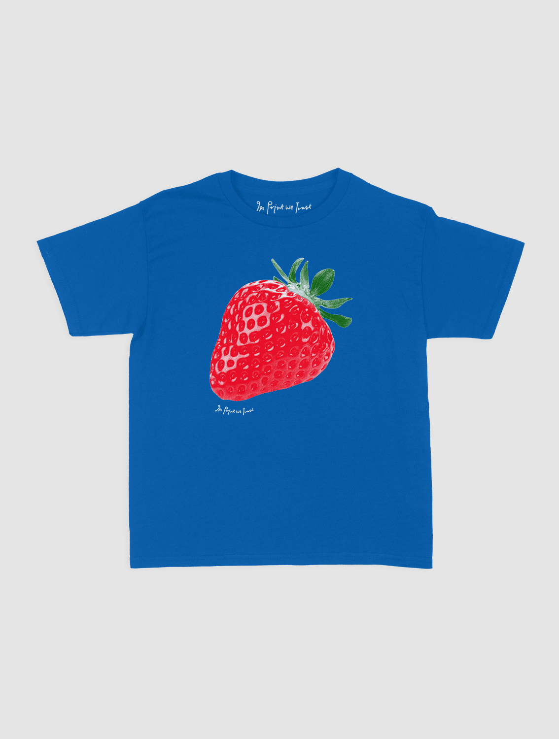 strawberry fields baby tee - In Print We Trust