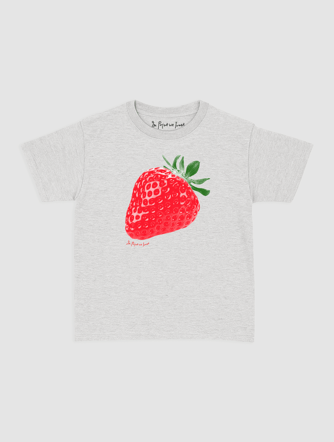 strawberry fields baby tee - In Print We Trust