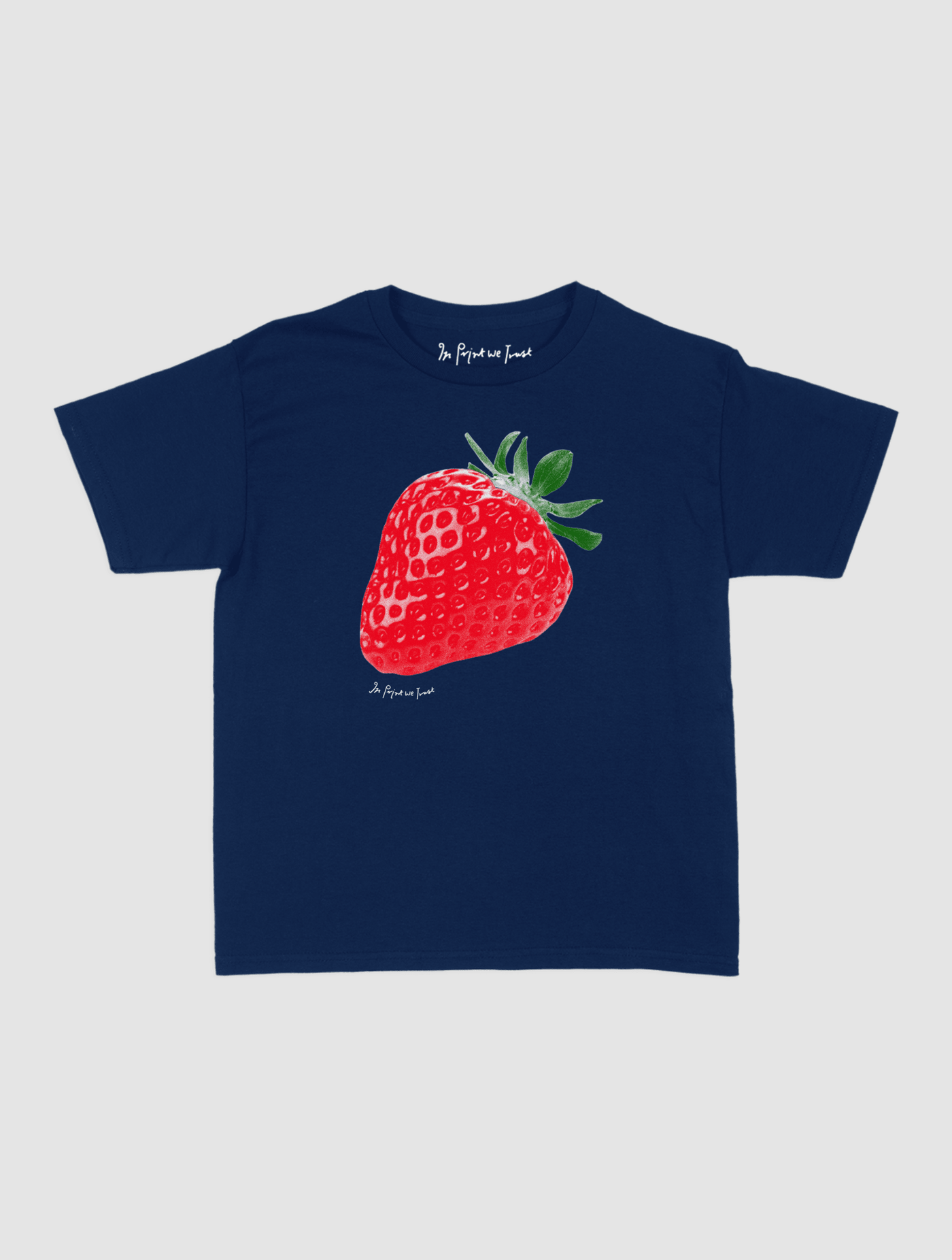 strawberry fields baby tee - In Print We Trust