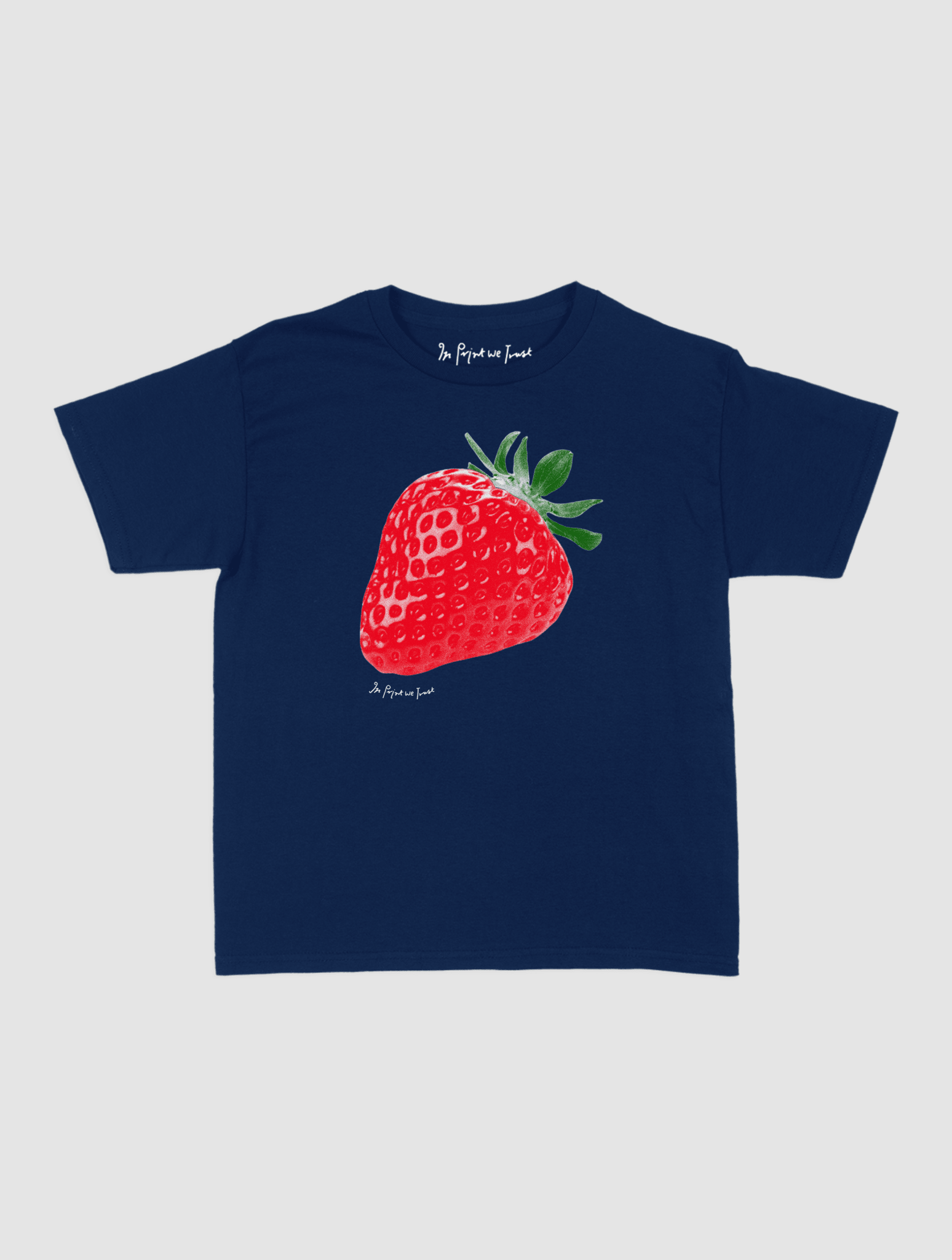 strawberry fields baby tee - In Print We Trust